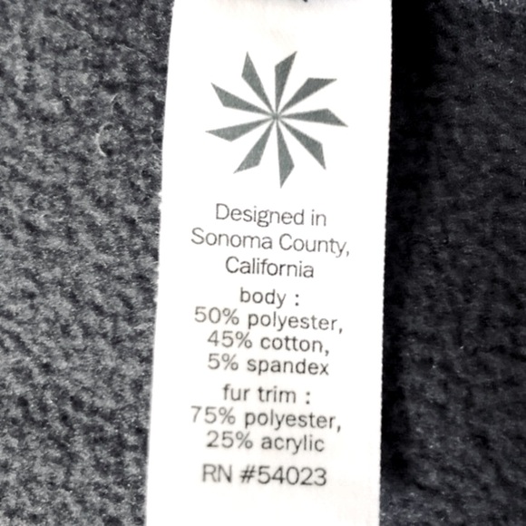 Athleta sherpa lined open vest size L - Picture 5 of 6